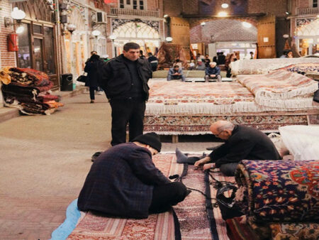 Tabriz-rug-bazar