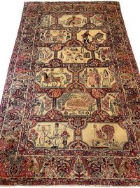 antique kerman ravar rug-3ke7004