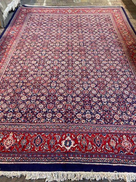 Mahal rug Herati Fish design