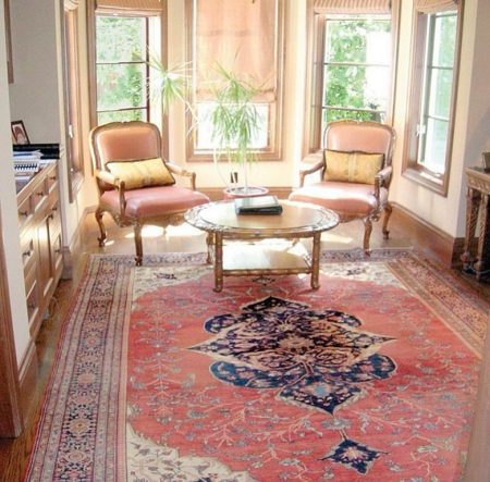 Farahan rug interior design