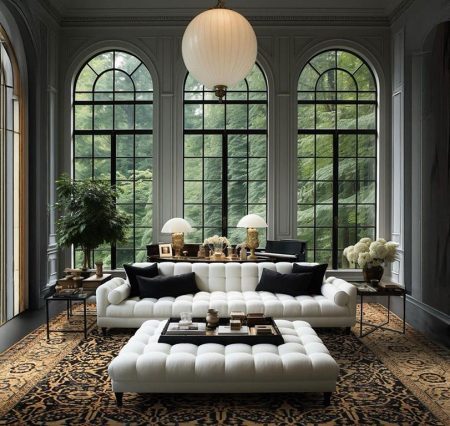 senneh rug interior design