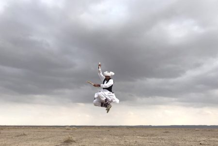 Mehdi Delpazir, dancer of the ritual games of the city of Torbat Jam